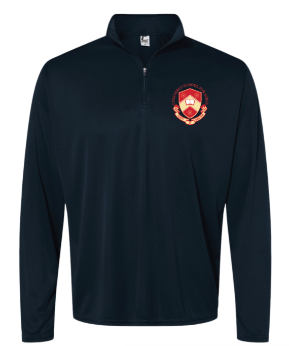 Anniv. 1/4 zip Navy Pullover (Adult)