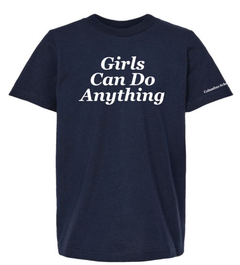 Navy "CAN DO" T-shirt (Adult, Youth & Toddler)
