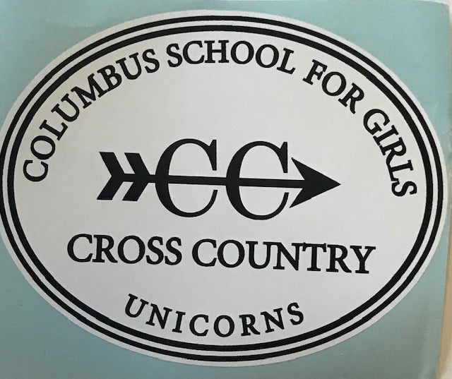 Cross Country sticker