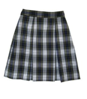 Plaid Kick-Pleat Skirt (MIDDLE & UPPER SCHOOL)