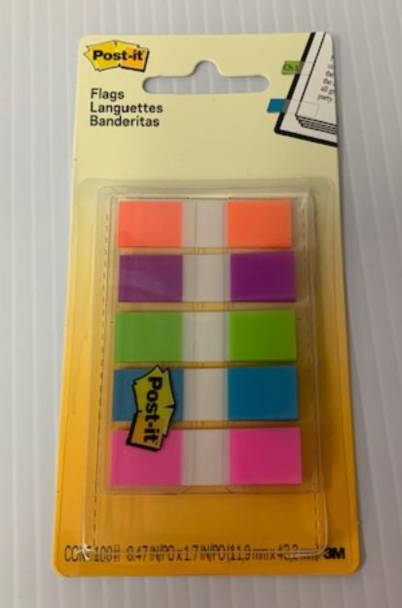 Post it FLAGS -5 pack