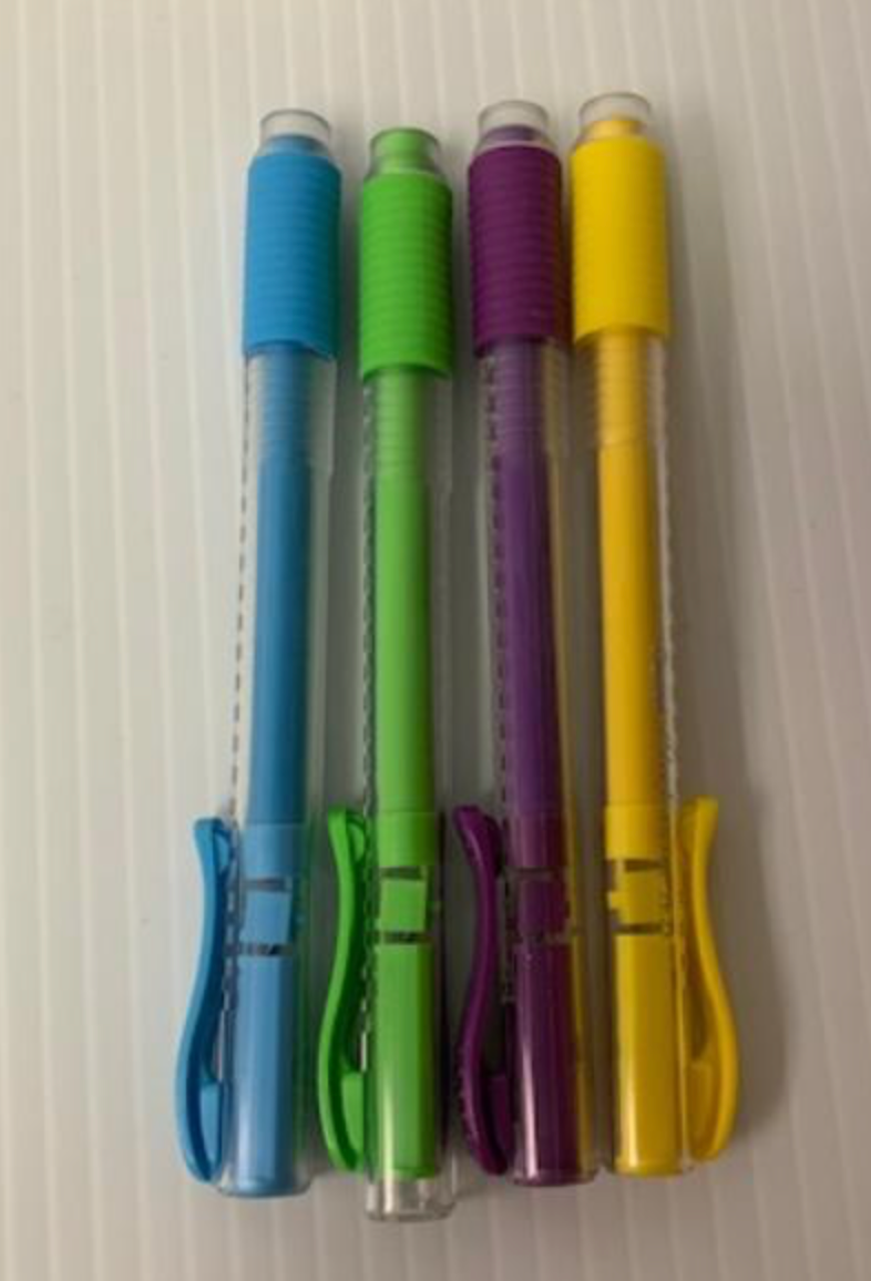 Eraser click stick COLORS