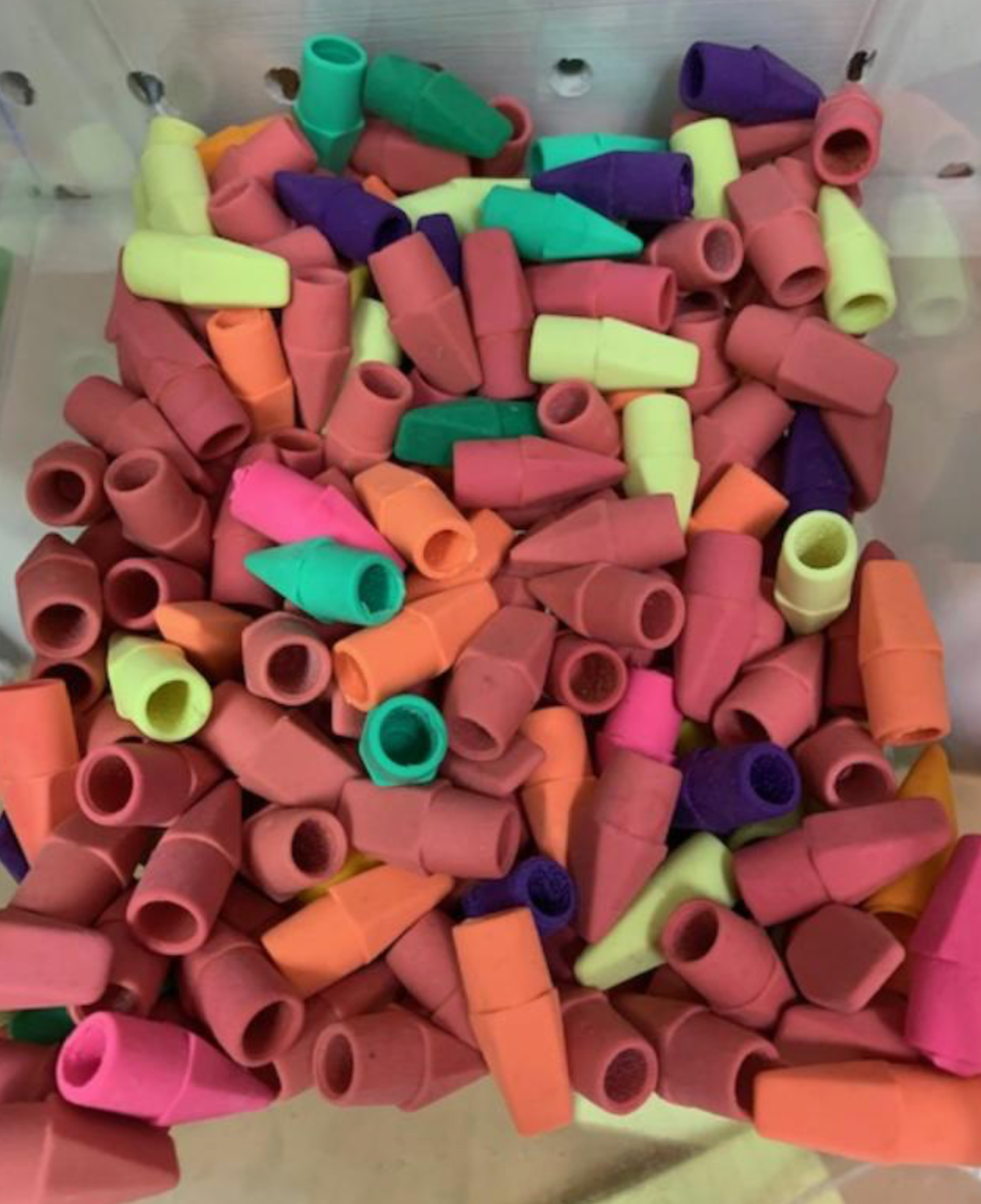 Cap erasers