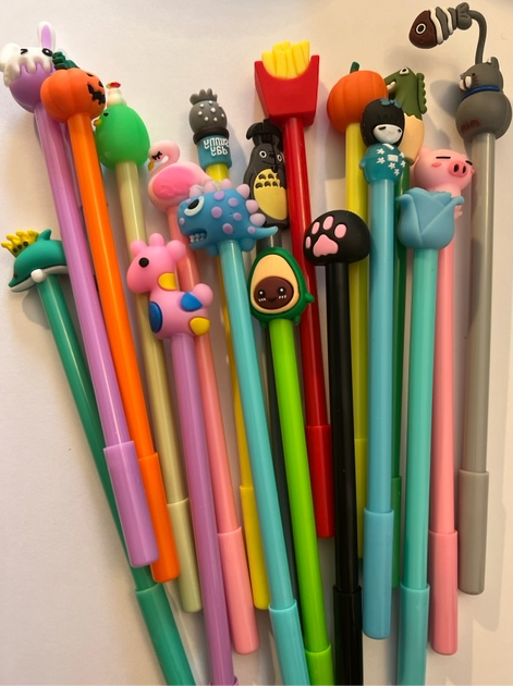 Cartoon Pen - Black Gel