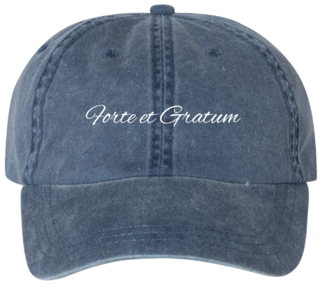 Forte et Gratum Hat - Navy