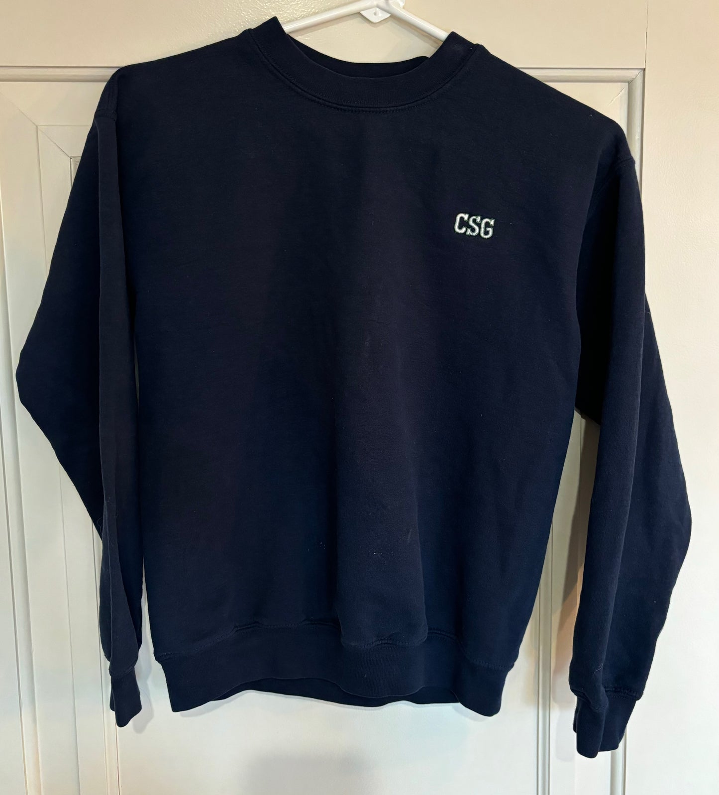 Navy CSG Logo Crewneck Sweatshirt