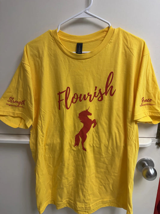 Gold Team Flourish T-Shirt