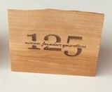 125th Anniversay Block