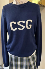 Load image into Gallery viewer, CSG Navy Sweater (Toddler - Youth)