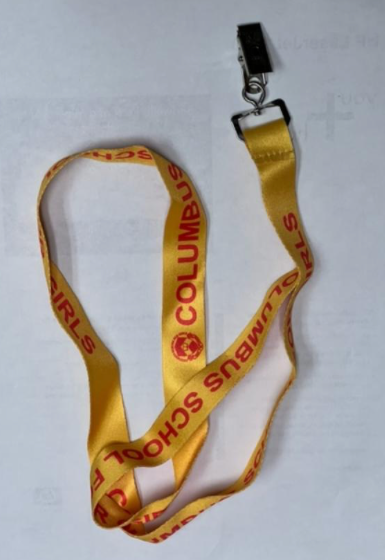 School Issued Lanyard`