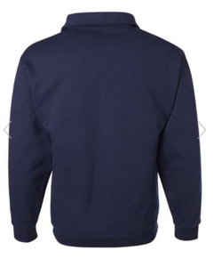 1/4 zip Navy Pullover (Adult)