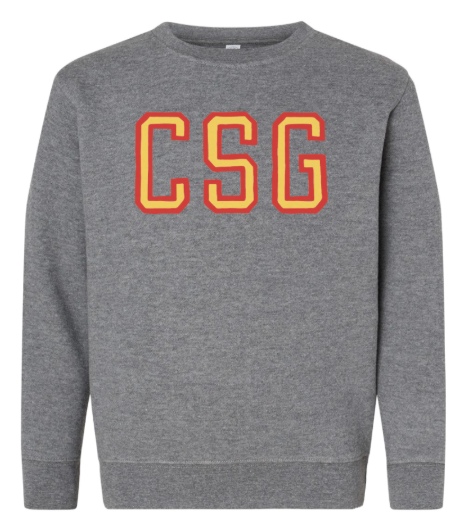 Youth CSG Crewneck Sweatshirt - Heather