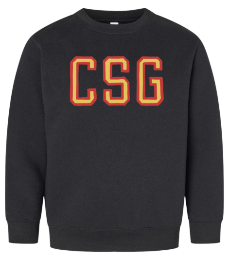 Youth CSG Crewneck Sweatshirt - Black