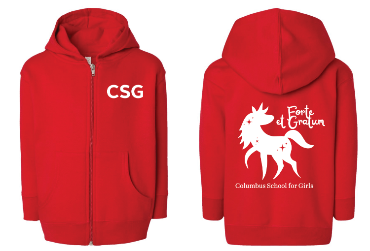 PYC Full Zip - Red