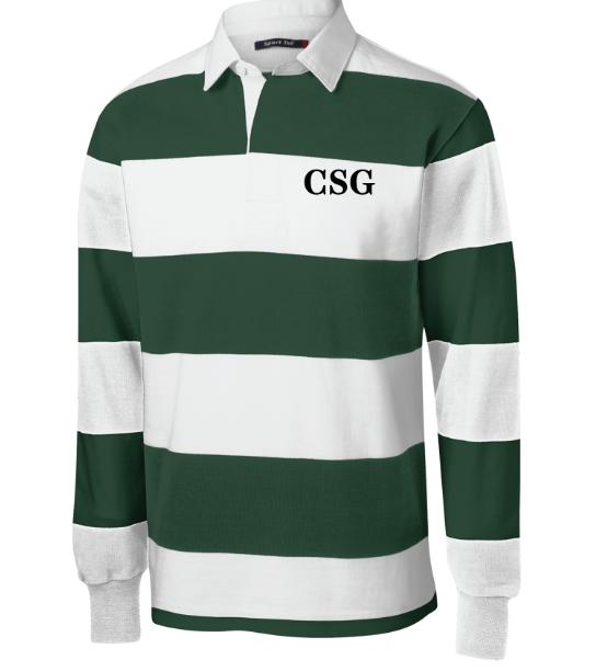 CSG Embroidered Rugby Polo