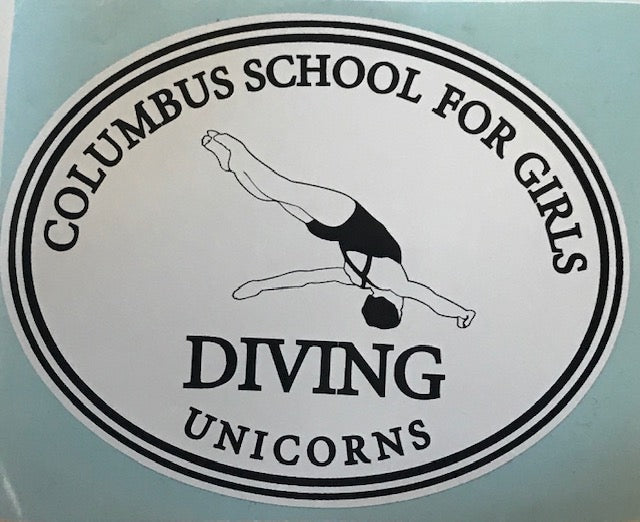 Diving Sticker