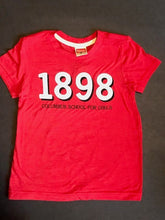 Load image into Gallery viewer, Homage 1898 Red Tee (Youth)