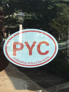 PYC Window Decal