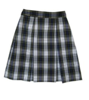 Plaid Kick-Pleat Skirt  (MIDDLE & UPPER SCHOOL)