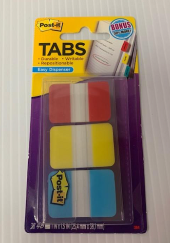 Tabs 3 pack PRIMAry