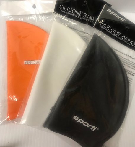 Silicone Sporti Swim Cap (available in 6 colors)