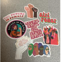 Girl Power Stickers