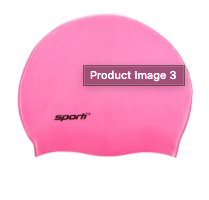 Silicone Sporti Swim Cap (available in 6 colors)