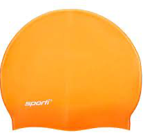 Silicone Sporti Swim Cap (available in 6 colors)